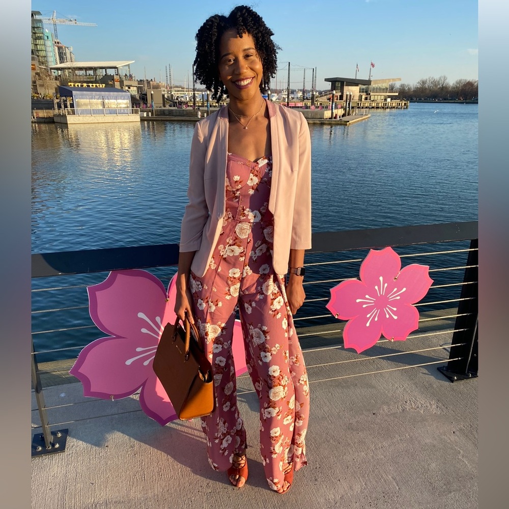H&M Blush Pink Blazer